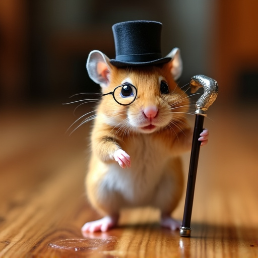 Tiny Top Hat, Big Personality: This Hamster Steals the Show