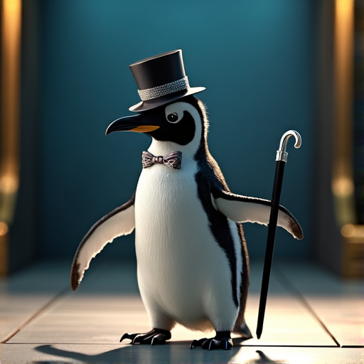 A Penguin in a Top Hat? Now That’s Classy!