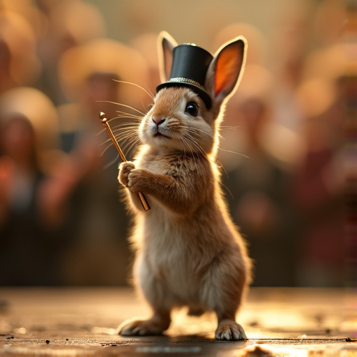 A Rabbit’s Magical Moment