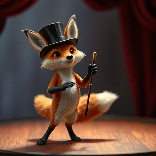 A Dapper Fox Takes the Stage