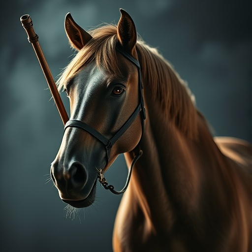 A Noble Gaze: Capturing the Essence of a Majestic Horse