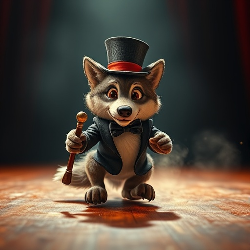 Wolf in a Tuxedo Takes the Stage