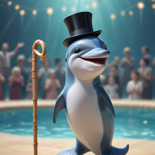 Dapper Dolphin Ready to Dazzle!