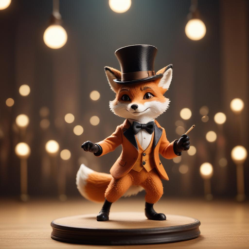 A Dapper Fox Takes the Stage