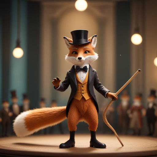 A Dapper Fox Takes the Stage