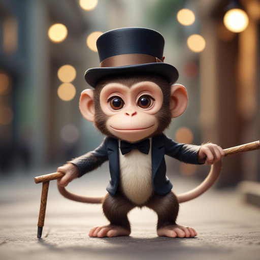 A Dapper Monkey’s Day Out