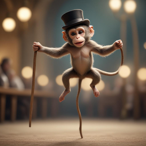 Top Hat and Cane: Monkey Takes Center Stage