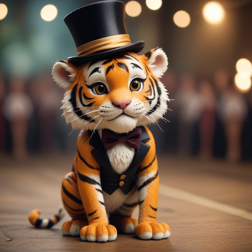 A Dapper Tiger’s Festive Fun