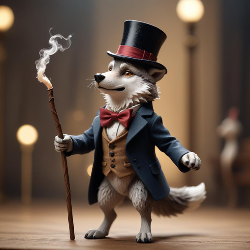 A Wolf in a Suit, Conjuring Magic with a Smile