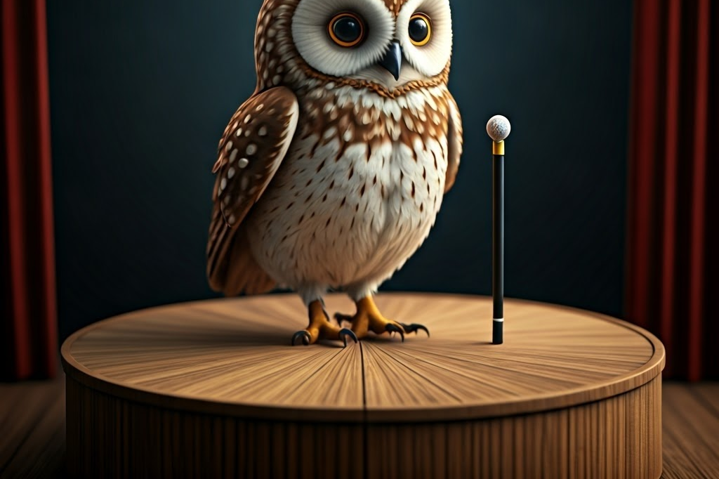 image from Tiny Characters, Big Dreams: AI's Dance Choreography for Miniature Owls with Imagen-v3-fast