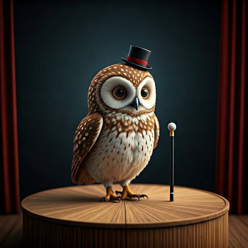 Tiny Characters, Big Dreams: AI's Dance Choreography for Miniature Owls with Imagen-v3-fast