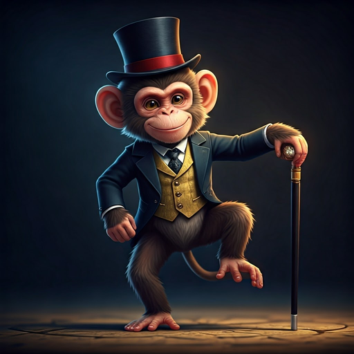 Chimp in a Suit: A Hilarious Twist on Elegance