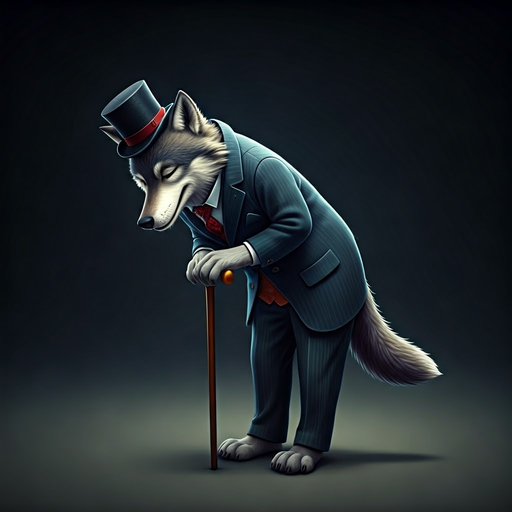 The Wolf in the Suit: A Tale of Melancholy Elegance