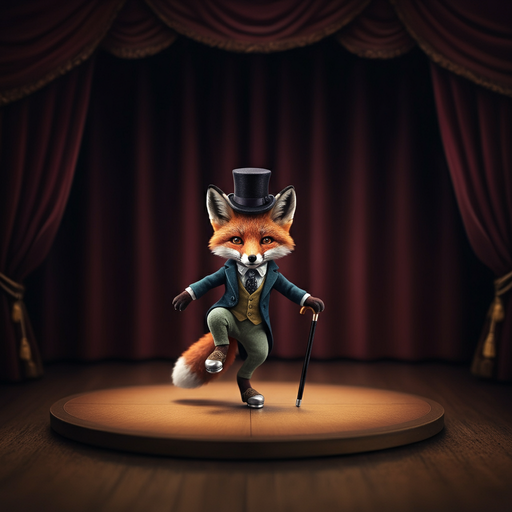 A Dapper Fox Takes Center Stage