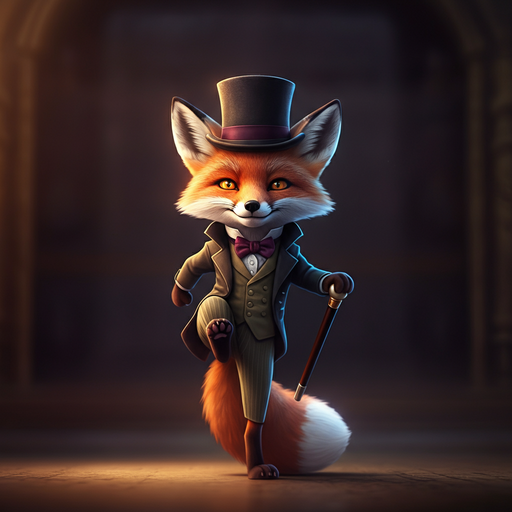 A Dash of Dapper: Fox in a Suit Steals the Show