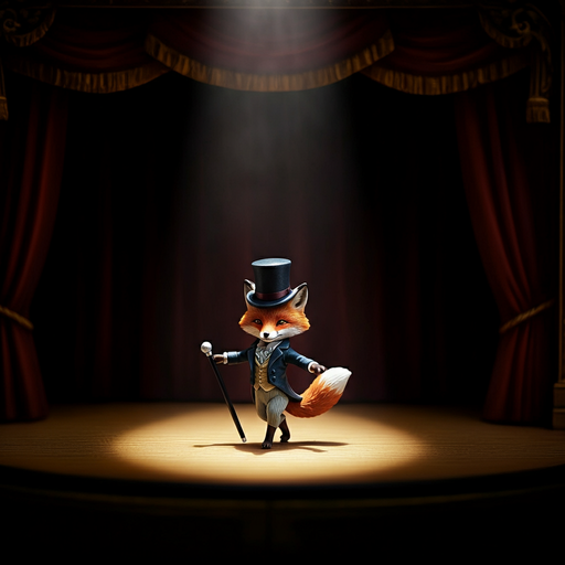 A Dapper Fox Takes the Stage