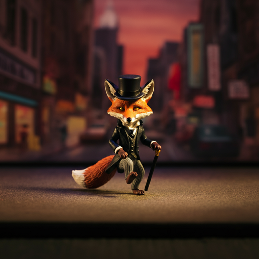 A Fox in a Suit Takes the City by Storm