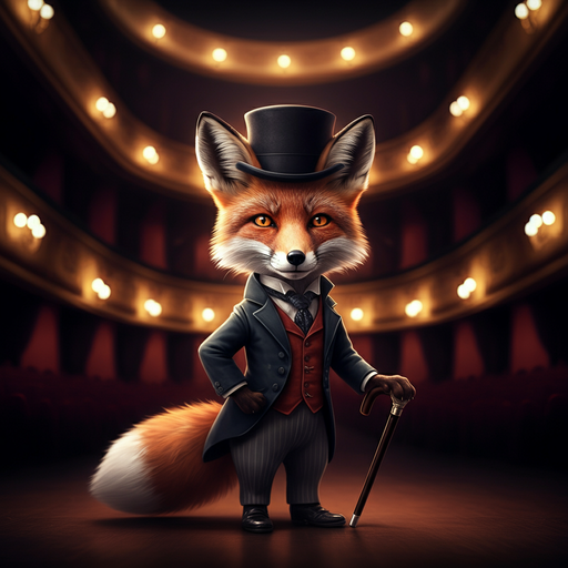 A Fox Takes the Stage in a Whimsical Opera Performance