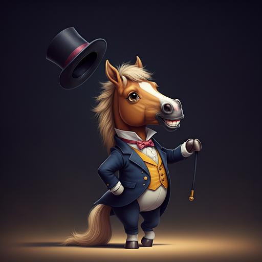 Horse in a Suit: A Whimsical Masterpiece