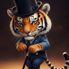 image from /images/topics/tiny-characters/imagen-v3/imagen-v3-tiny-characters-tiger-a.png