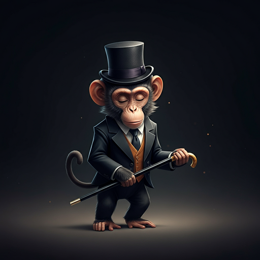 Chimp in a Suit: A Quirky Twist on Sophistication