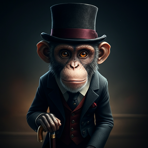 Chimp in a Suit: A Study in Absurdity