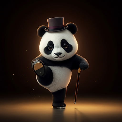 Tap-Dancing Panda Steals the Show!