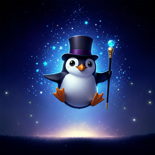 A Penguin’s Magical Night Out